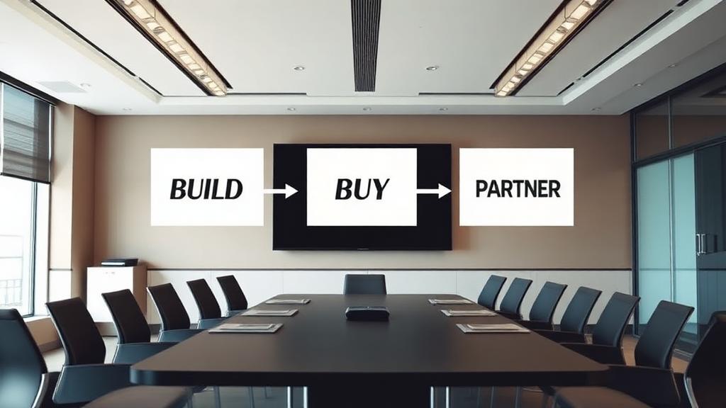 Small Business AI Strategy: Build vs Buy vs Partner